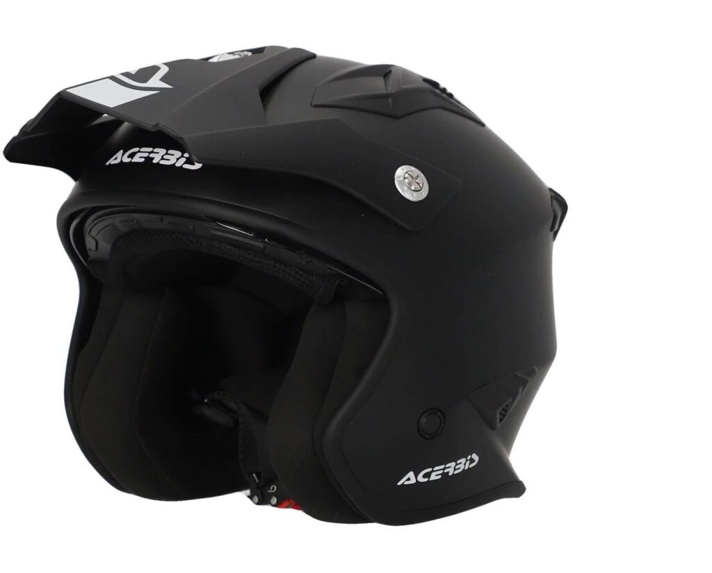 Casco Acerbis Jet Aria 22.06 Negro Mate