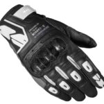 Guantes Verano Mujer Spidi G-Carbon Black White
