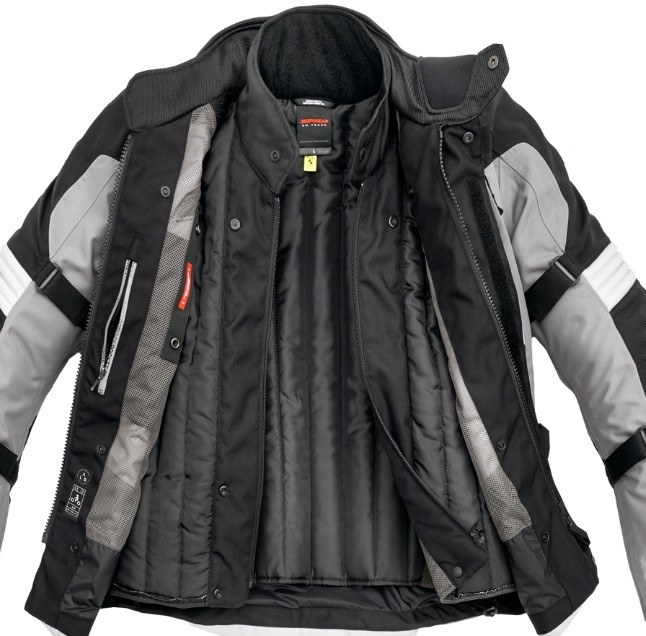 Chaqueta Spidi Alpentrophy H2OUT Black Grey