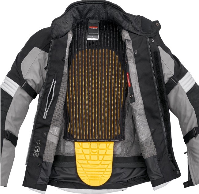 Chaqueta Spidi Alpentrophy H2OUT Black Grey