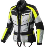 chaqueta spidi 4season h2out fluor yellow