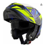 Casco modular KV32 Orlando P/J Strong Azul Amarillo
