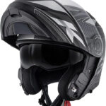 Casco modular KV32 Orlando P/J Strong Negro Gris