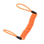 Cable Espiral Recordatorio Alarma Kum Naranja