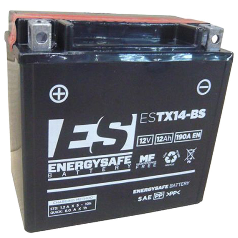 BATERÍA ENERGYSAFE ESTX14-BS SIN MANTENIMIENTO
