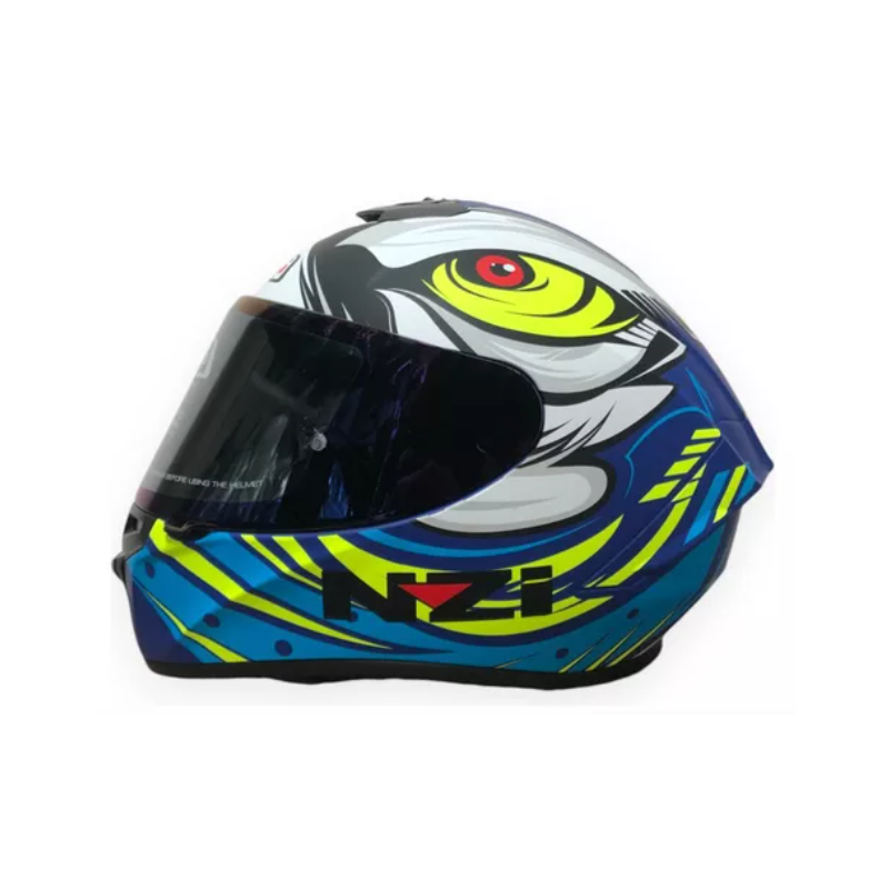 CASCO INTEGRAL NZI TRENDY 2 OCELO BLUE&WHITE&SKY 22.06 - Imagen 2