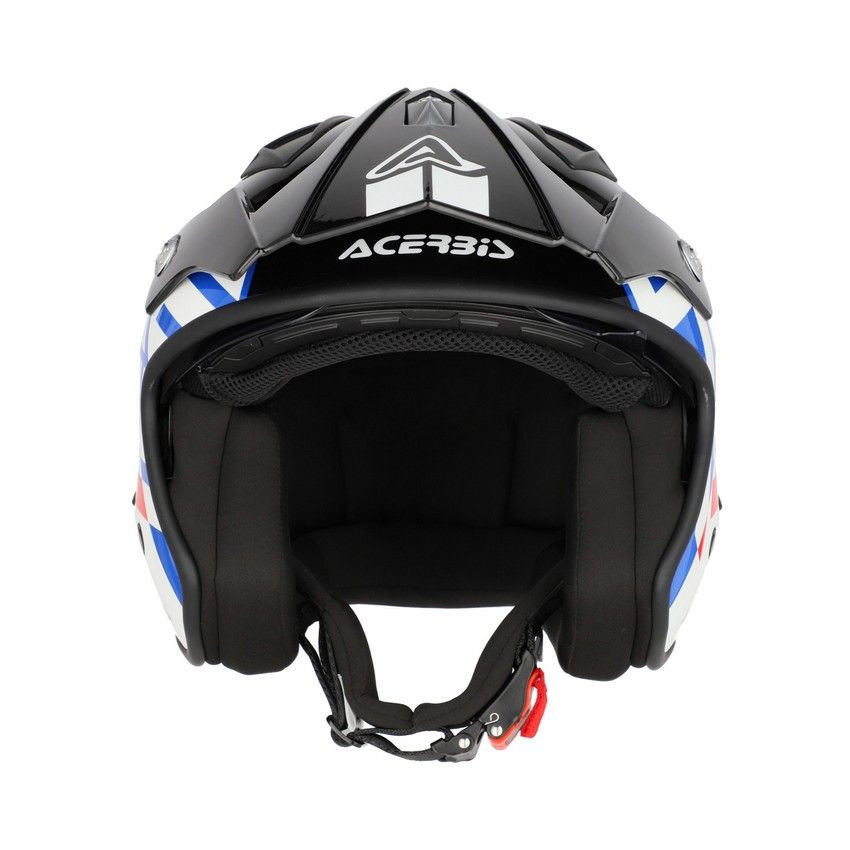 Casco Acerbis Jet Aria Graphic Blanco/Azul/Rojo 22.06