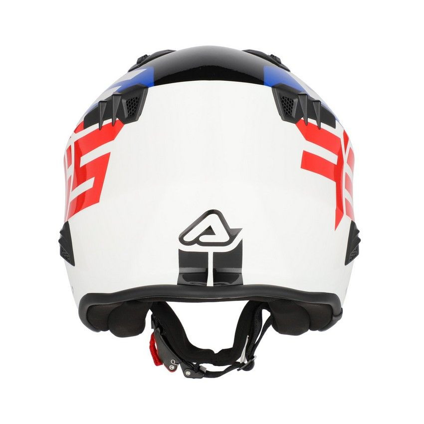 Casco Acerbis Jet Aria Graphic Blanco/Azul/Rojo 22.06
