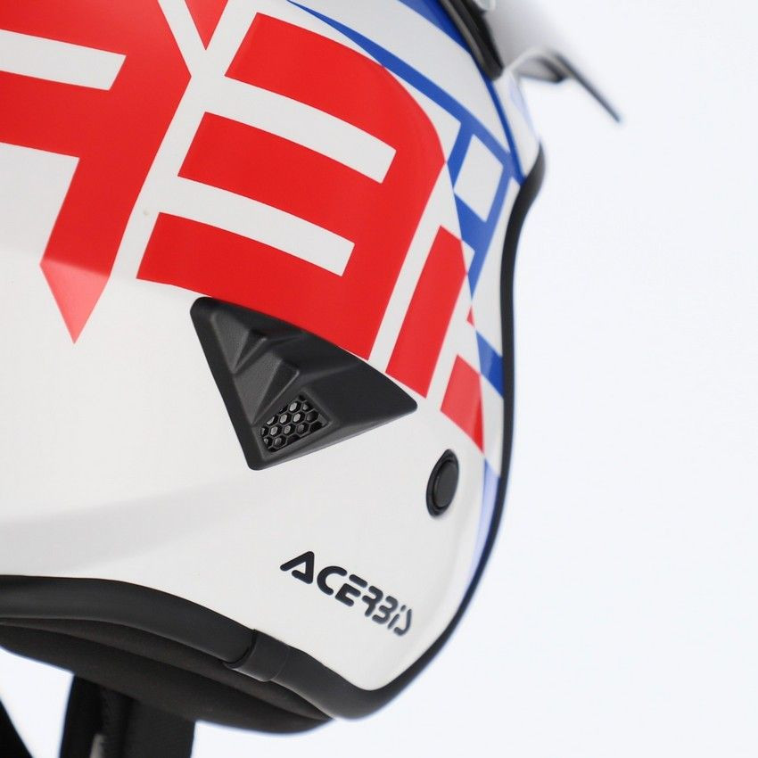 Casco Acerbis Jet Aria Graphic Blanco/Azul/Rojo 22.06