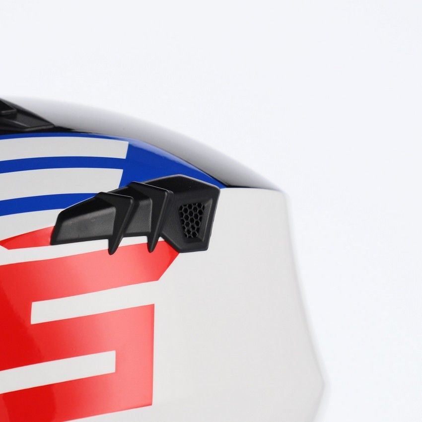 Casco Acerbis Jet Aria Graphic Blanco/Azul/Rojo 22.06