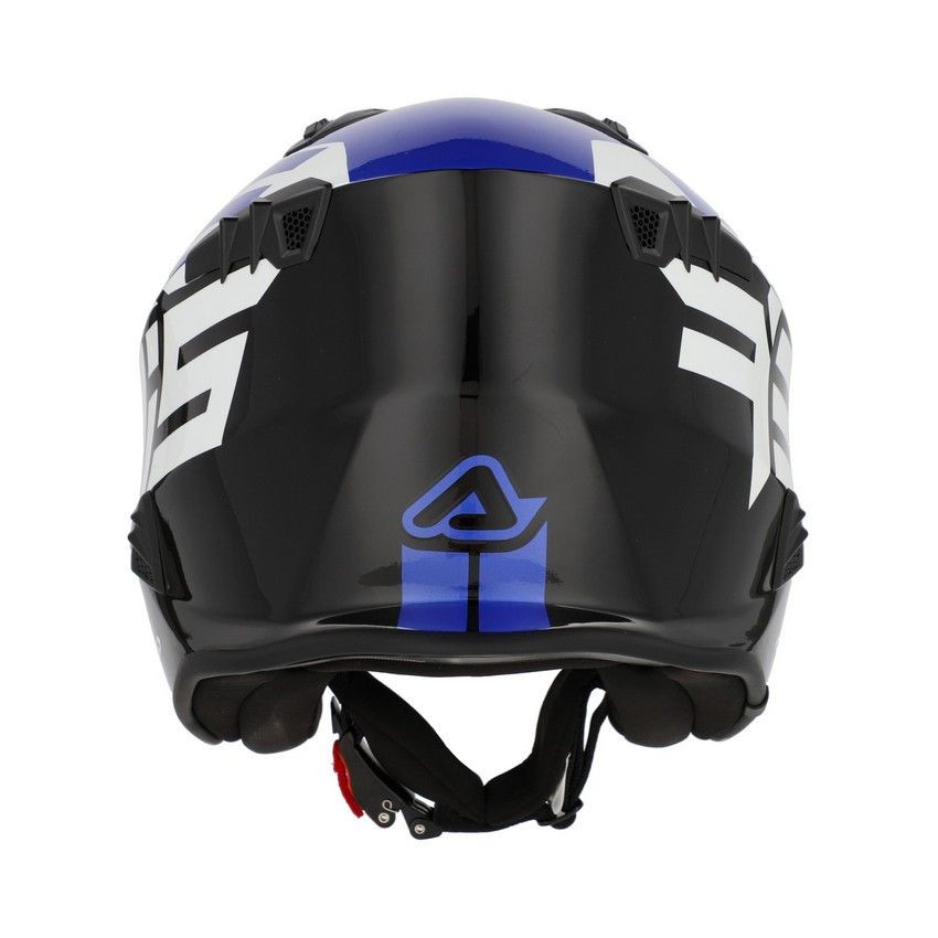 Casco Acerbis Jet Aria Graphic Negro/Azul 22.06