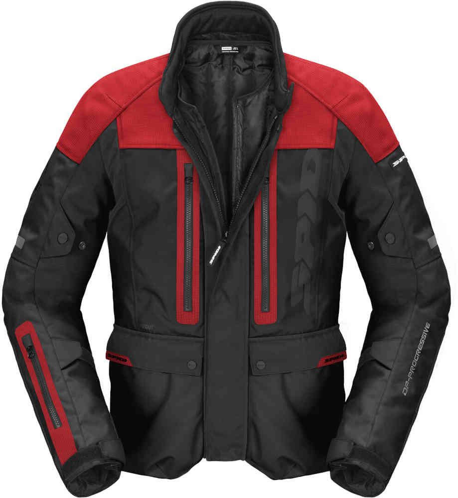 Chaqueta Spidi Traveler 3 EVO H2OUT Roja Negra