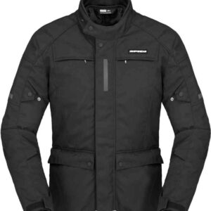 Chaqueta Spidi Traveler 3 Dark Edition H2OUT Negra