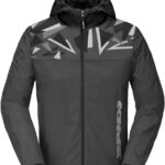 Chaqueta Spidi Hoodie Evo Sport Negro antracita