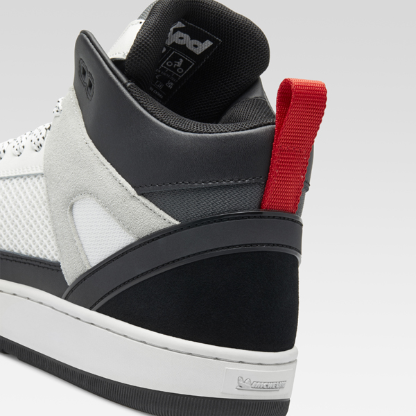 Botas XPD Moto-1 Sneakers H2Out Negro blanco - Imagen 7