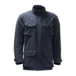 Chaqueta de moto Invierno S-Line casual gris azulado