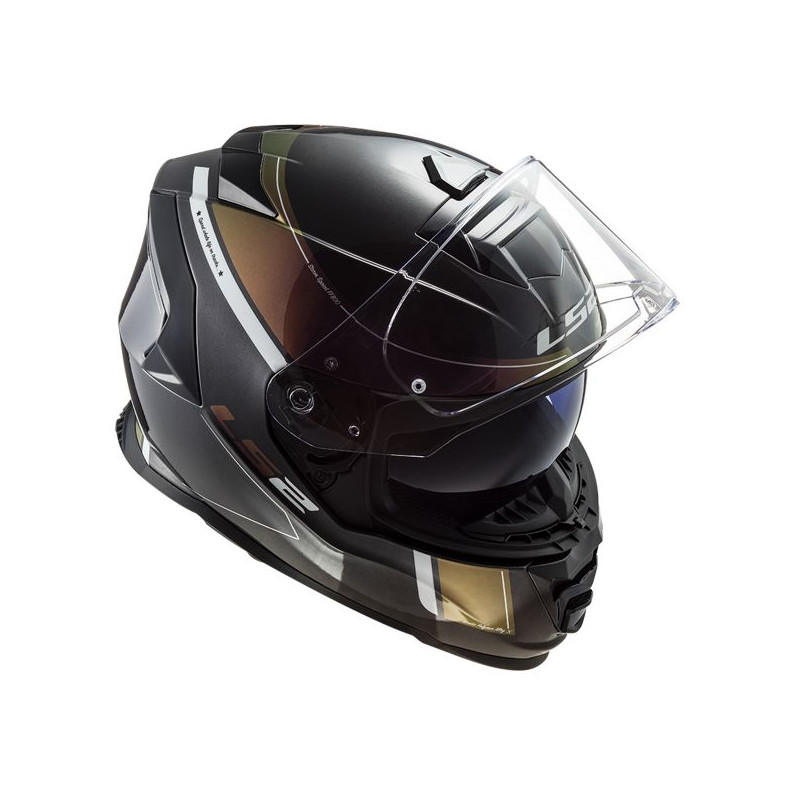 Casco Integral LS2 Storm Velvet FF800 Black Rainbow 22.05 (Sin Pinlock) - Imagen 2