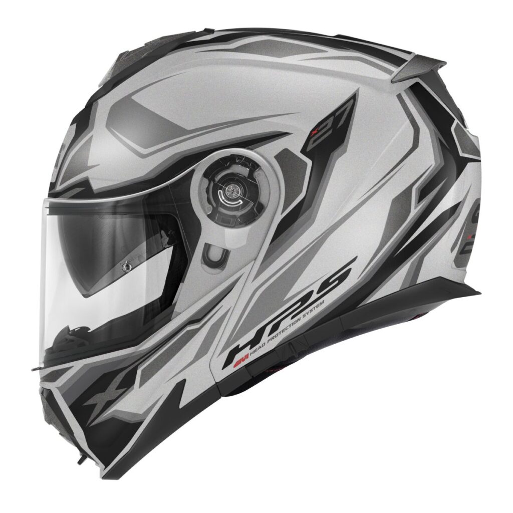 Casco Modular Givi X27 Dimension Titanio Plata - Imagen 2