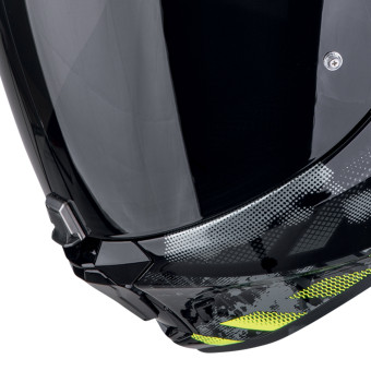 Casco Scorpion EXO-391 CLUTTER Negro-Amarillo Neon 22.06 - Imagen 2