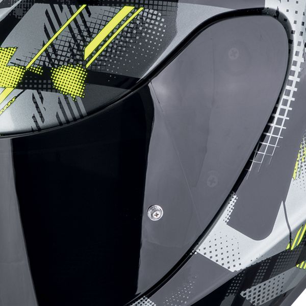 Casco Scorpion EXO-391 CLUTTER Negro-Amarillo Neon 22.06 - Imagen 4