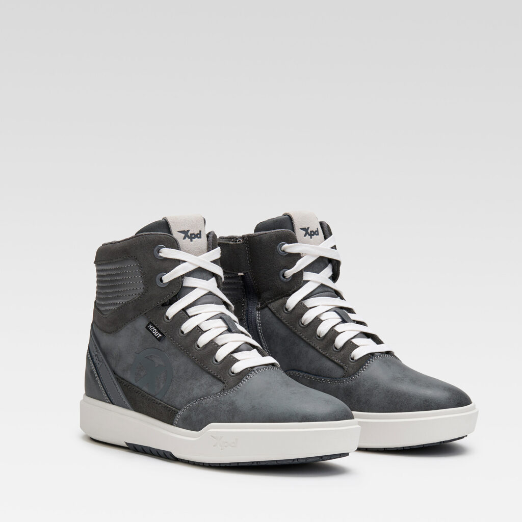 Botas XPD Moto Way H2OUT Gris Blanco