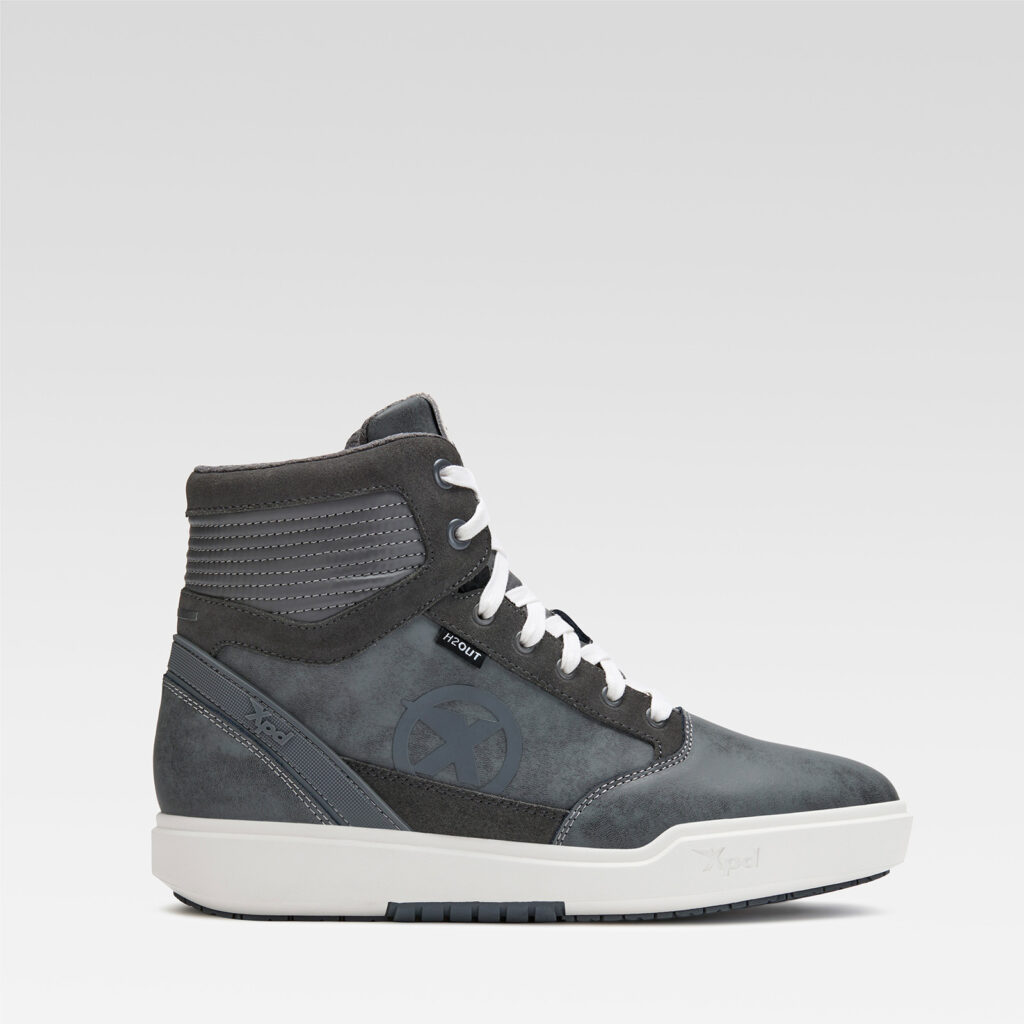 Botas XPD Moto Way H2OUT Gris Blanco
