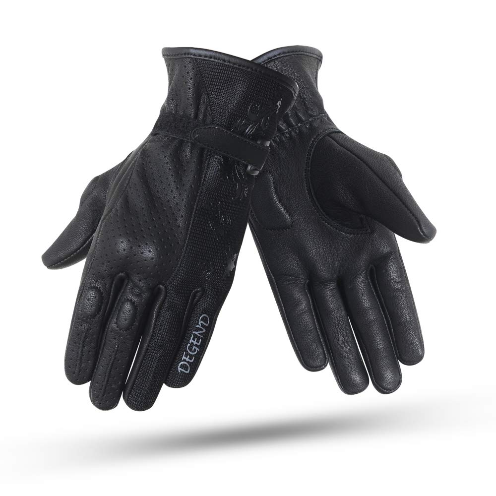 Guantes Verano Degend Butterfly lady Black