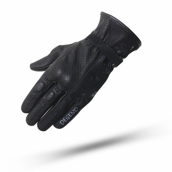 Guantes Verano Degend Butterfly lady Black - Imagen 2