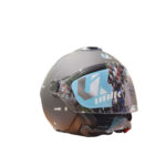 Casco Jet Unik Vertex Matt Black
