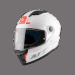 Casco Integral MT Stinger 2 Solid A3 Blanco Brillo