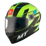 Casco Integral MT Stinger 2 Zizve C3 Negro Verde