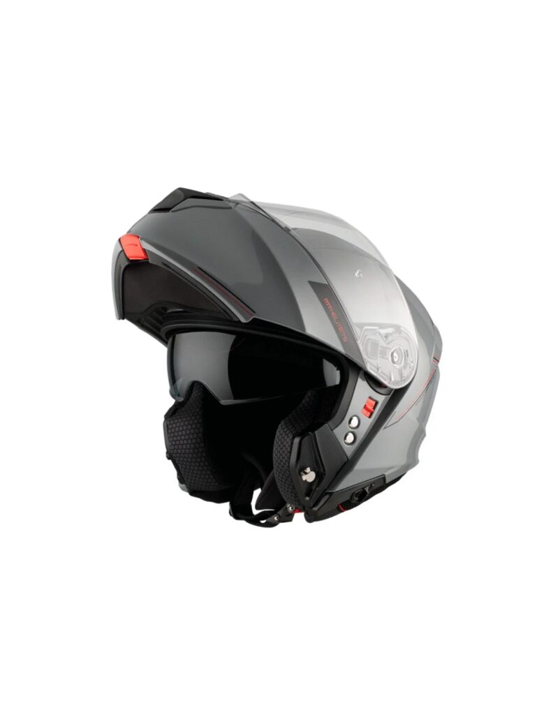 Casco Modular MT Genesis SV Solid A12 Gris Brillo