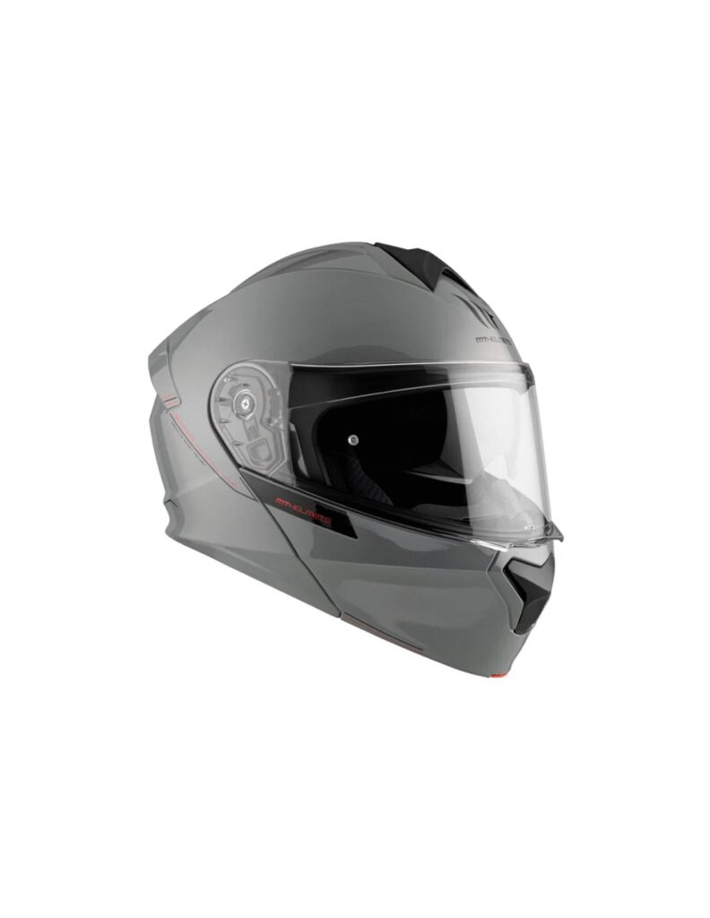 Casco Modular MT Genesis SV Solid A12 Gris Brillo