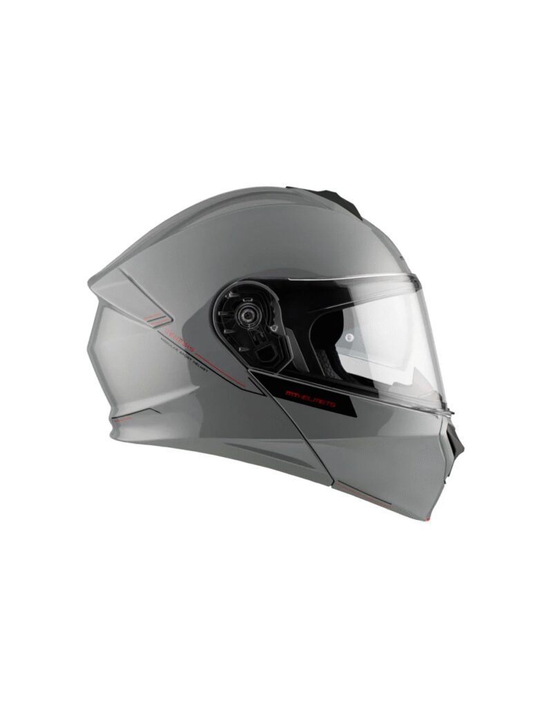 Casco Modular MT Genesis SV Solid A12 Gris Brillo
