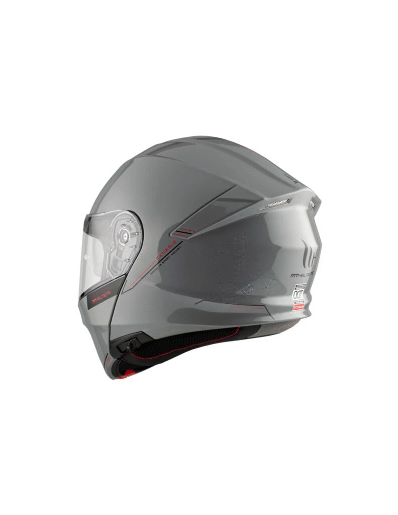 Casco Modular MT Genesis SV Solid A12 Gris Brillo