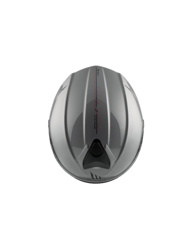 Casco Modular MT Genesis SV Solid A12 Gris Brillo