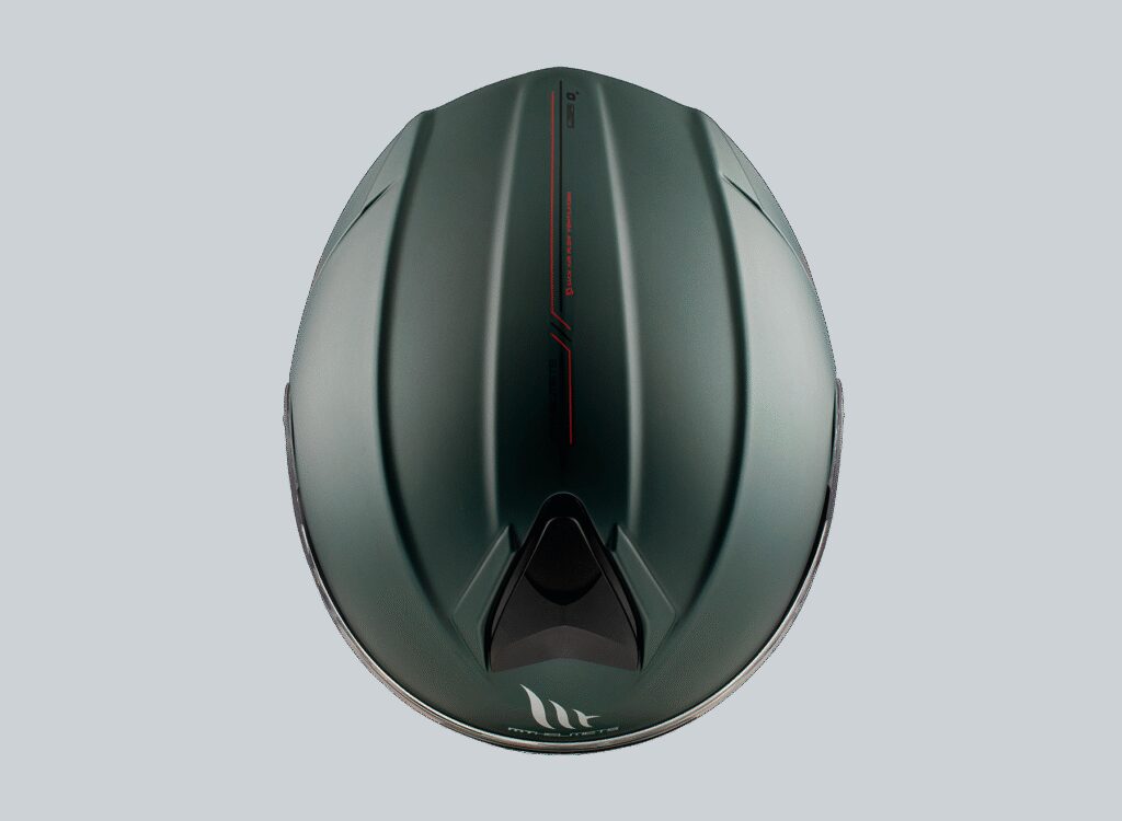 Casco Modular MT Genesis SV Solid A6 Verde Mate