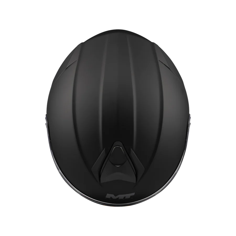 Casco Modular MT Genesis SV Solid Pure A1 Negro Mate + Pinlcok Antivaho - Imagen 5