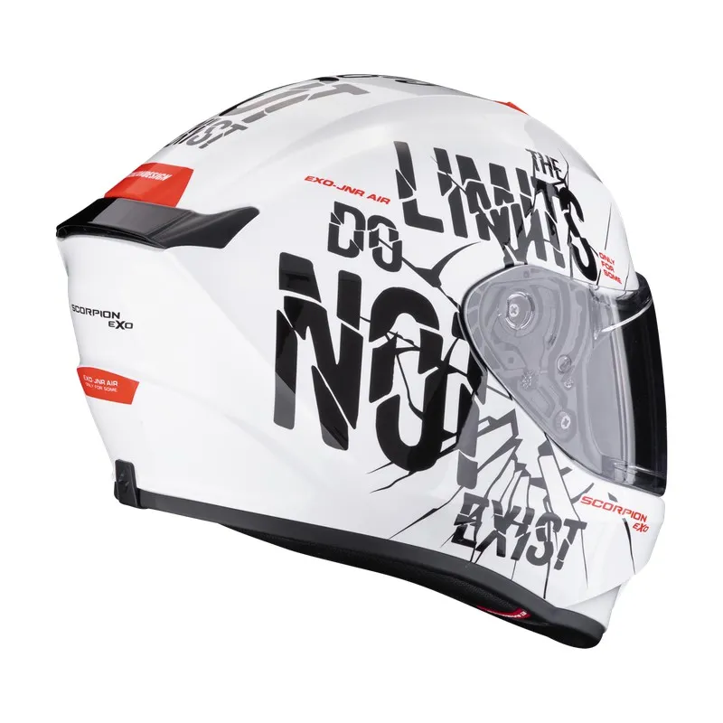Casco Infantil Scorpion EXO-JNR Air Boum Blanco Negro