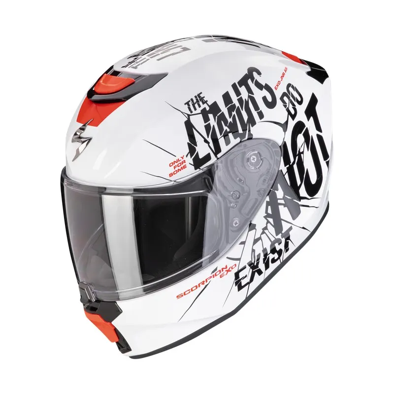 Casco Infantil Scorpion EXO-JNR Air Boum Blanco Negro