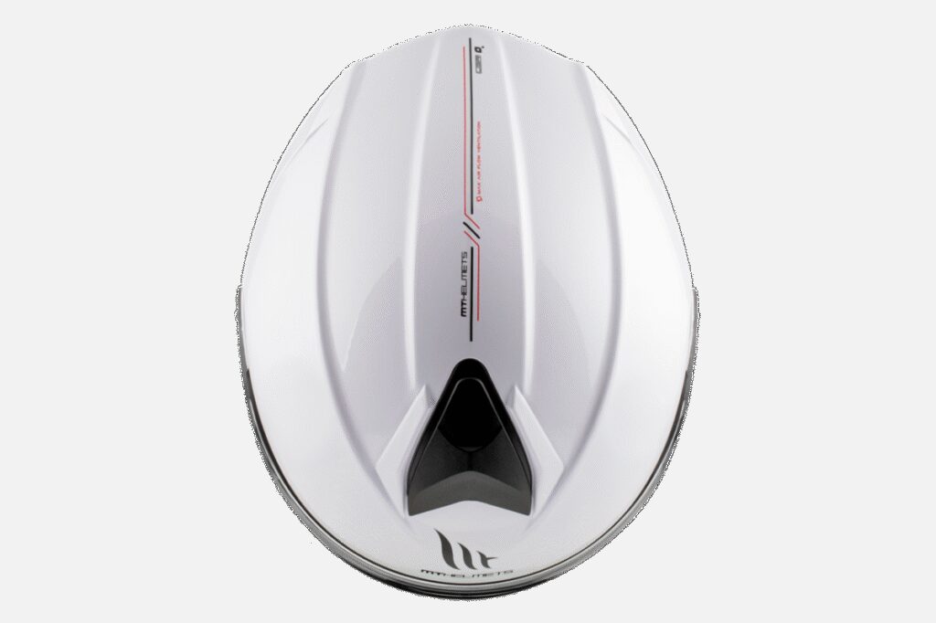Casco Modular MT Genesis SV Solid A0 Blanco Brillo