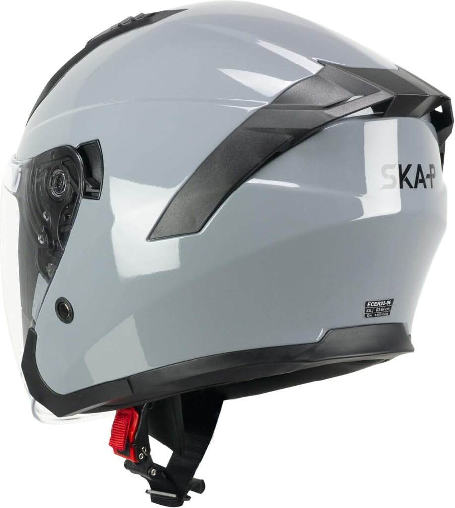 Casco Jet SKA-P 1MHA Jedi Mono Nardo Grey