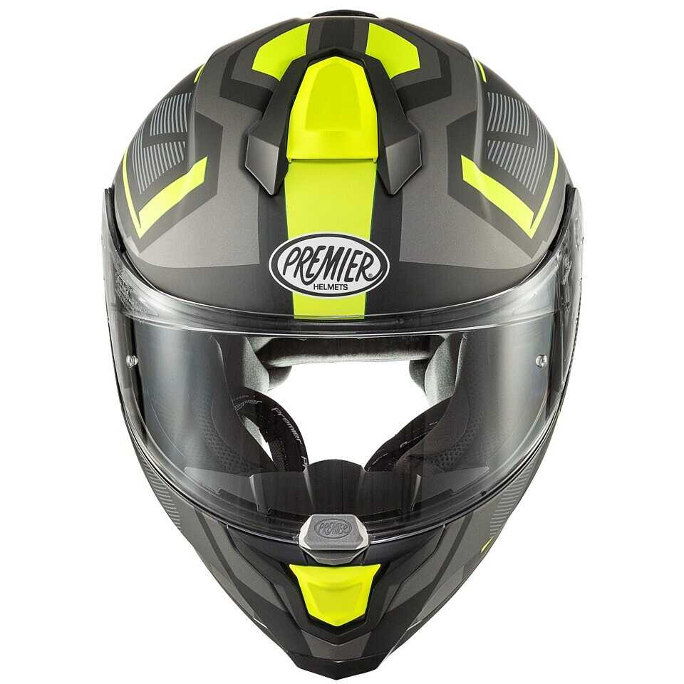 Casco Integral Premier Hyper KRY9BM - Negro Fluor