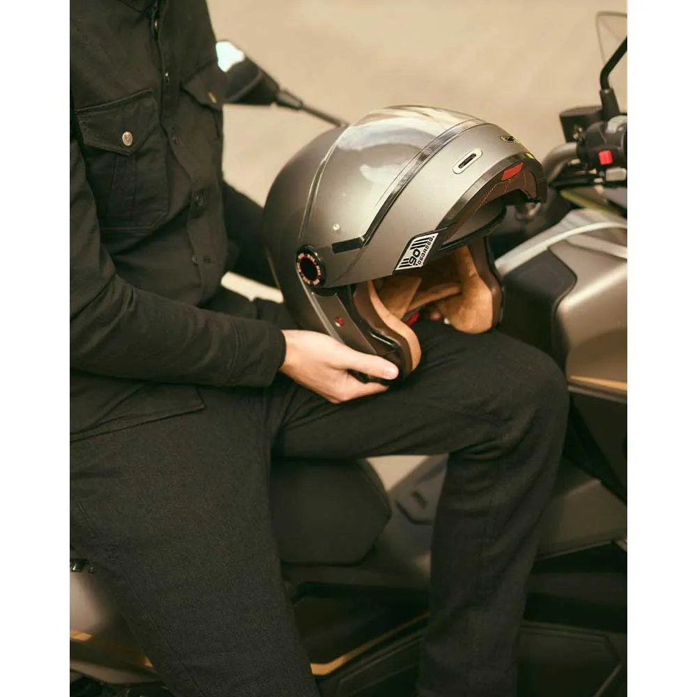 Casco modular By City 90 Degrees Gris Mate