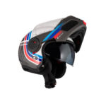 Casco modular NZI Minimod Watson White Black Power