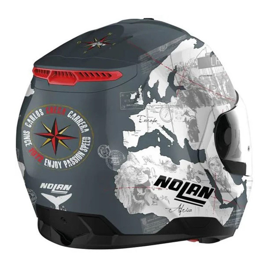 Casco Nolan N100 Legend N-Com Grey C. Checa - Imagen 4