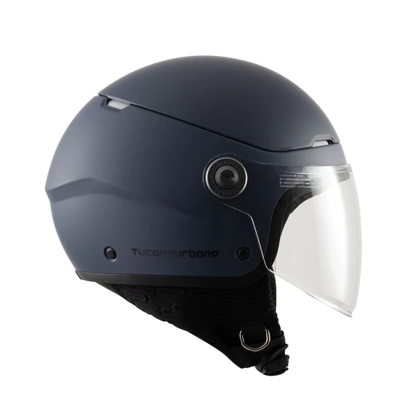 Casco Jet Tucano Urbano El'Pop Matt Dark Blue - Imagen 2