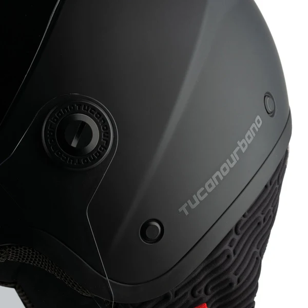 Casco Jet Tucano Urbano El'Pop Matt Carbon Grey - Imagen 5