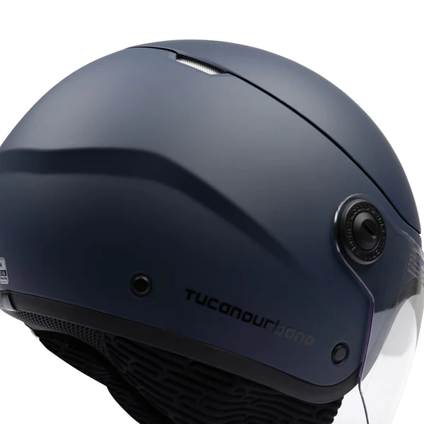 Casco Jet Tucano Urbano El'Pop Matt Dark Blue - Imagen 5
