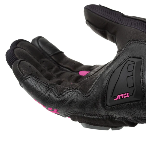 Guantes de Verano Mujer Tucano Urbano G-Four Negro Rosa - Imagen 6